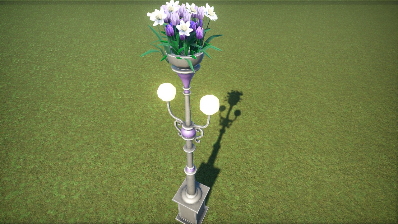 Floral Street Light Purple 2
