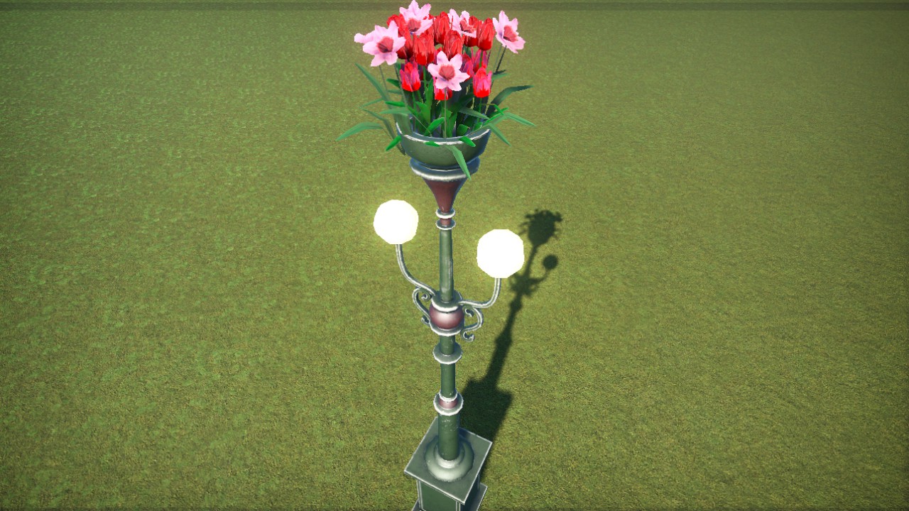 Floral Street Light Red 2