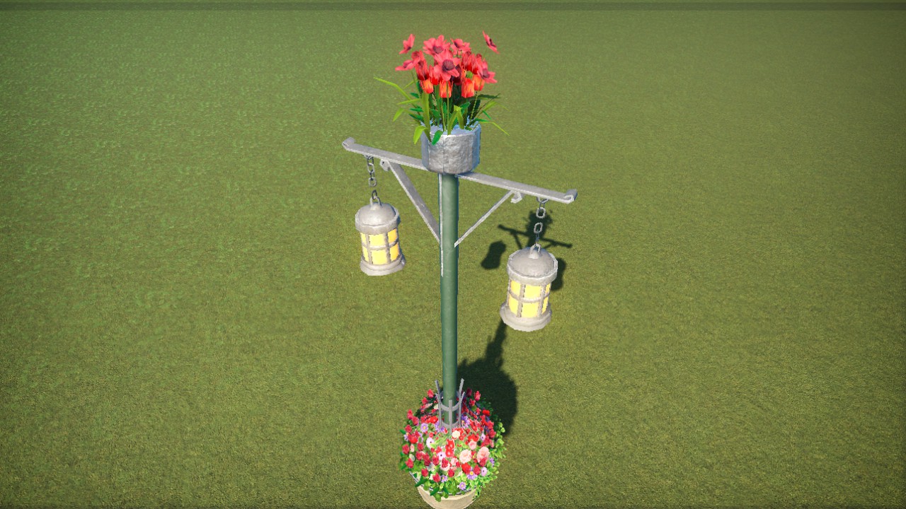 Floral Street Light Red 3