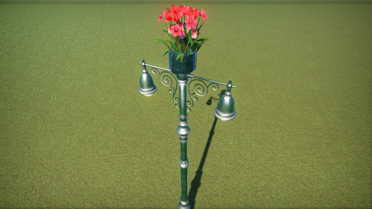Floral Street Light Red 4