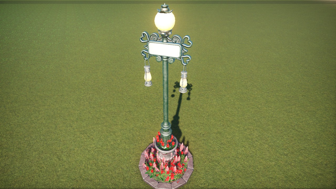 Floral Street Light Red 5