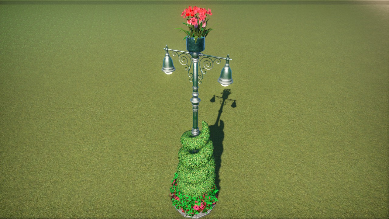 Floral Street Light Red 7
