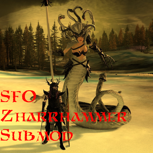 Araveena and Anarsis - Dark Elves - Deadwood Sentinels (SFO Zharrhammer Submod)