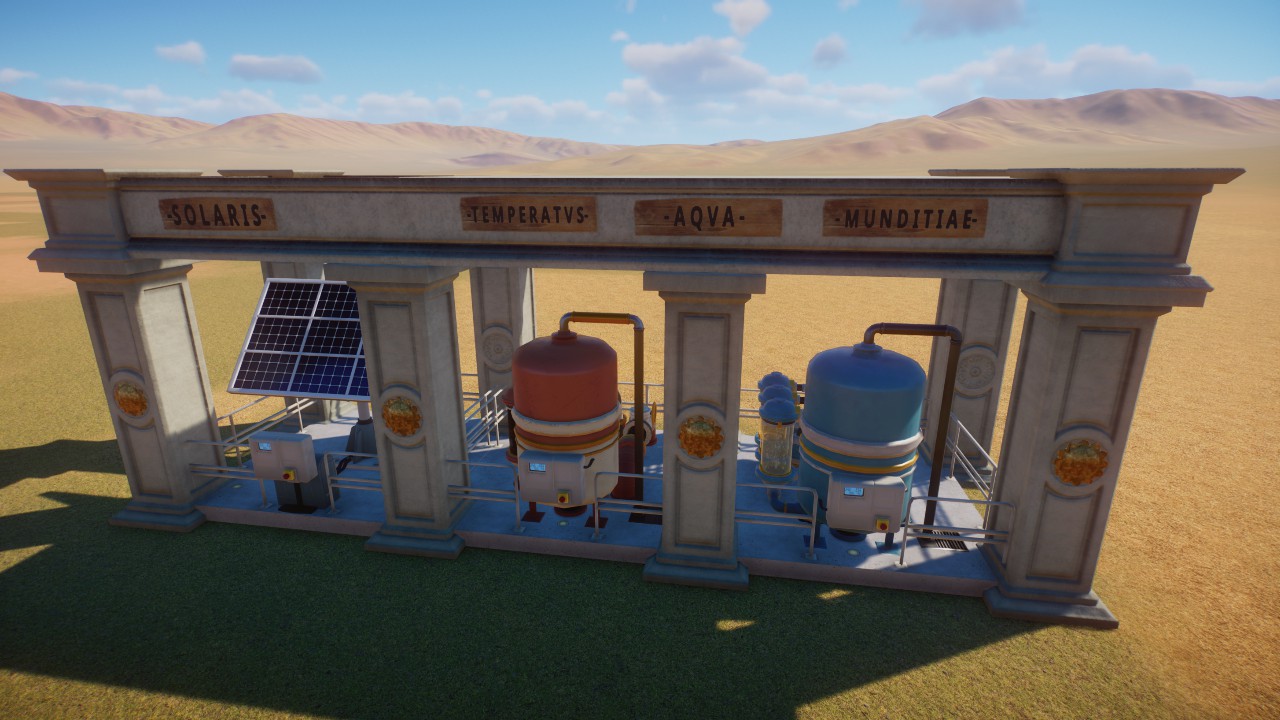 Pantheon Solar Panel and Water Treatment