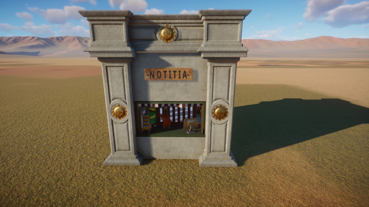 Pantheon Information Booth