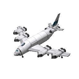 Heavy cargo plane