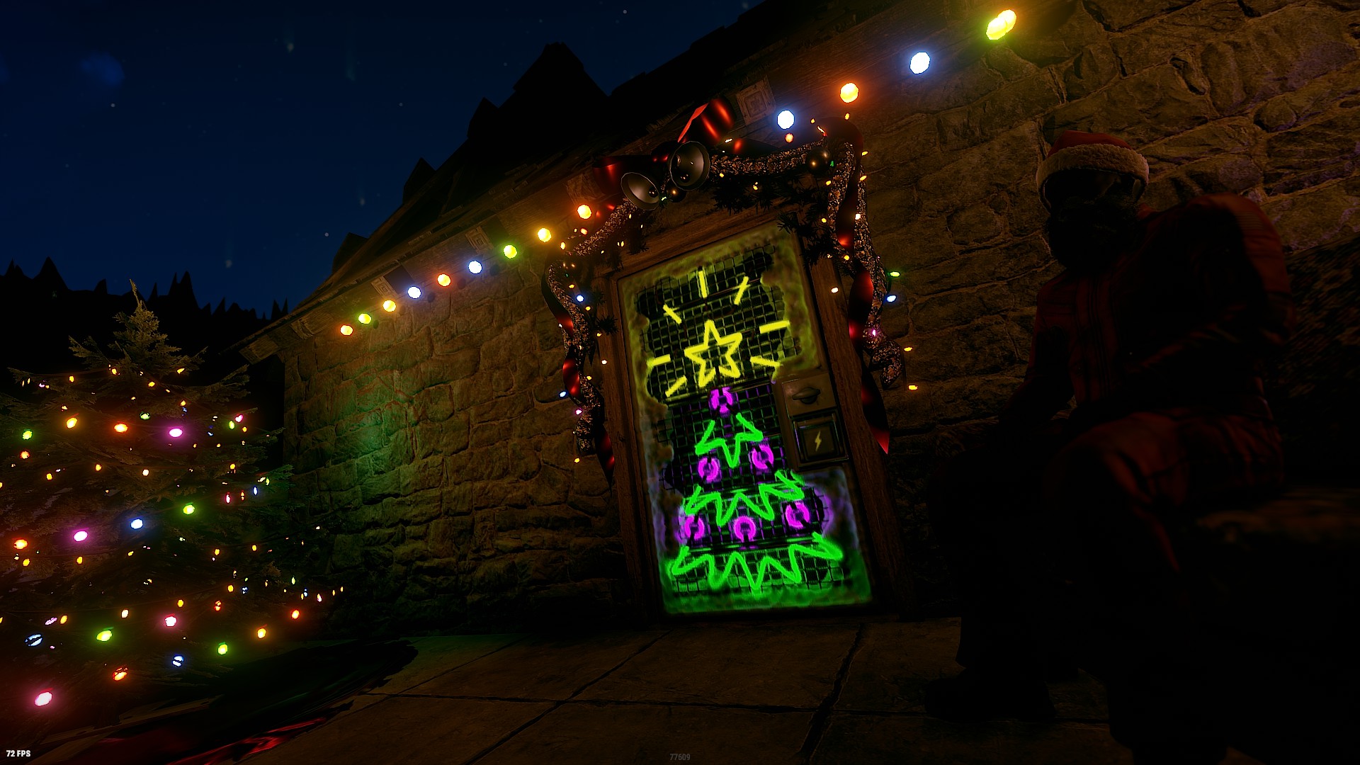 Neon Tree Frozen Door