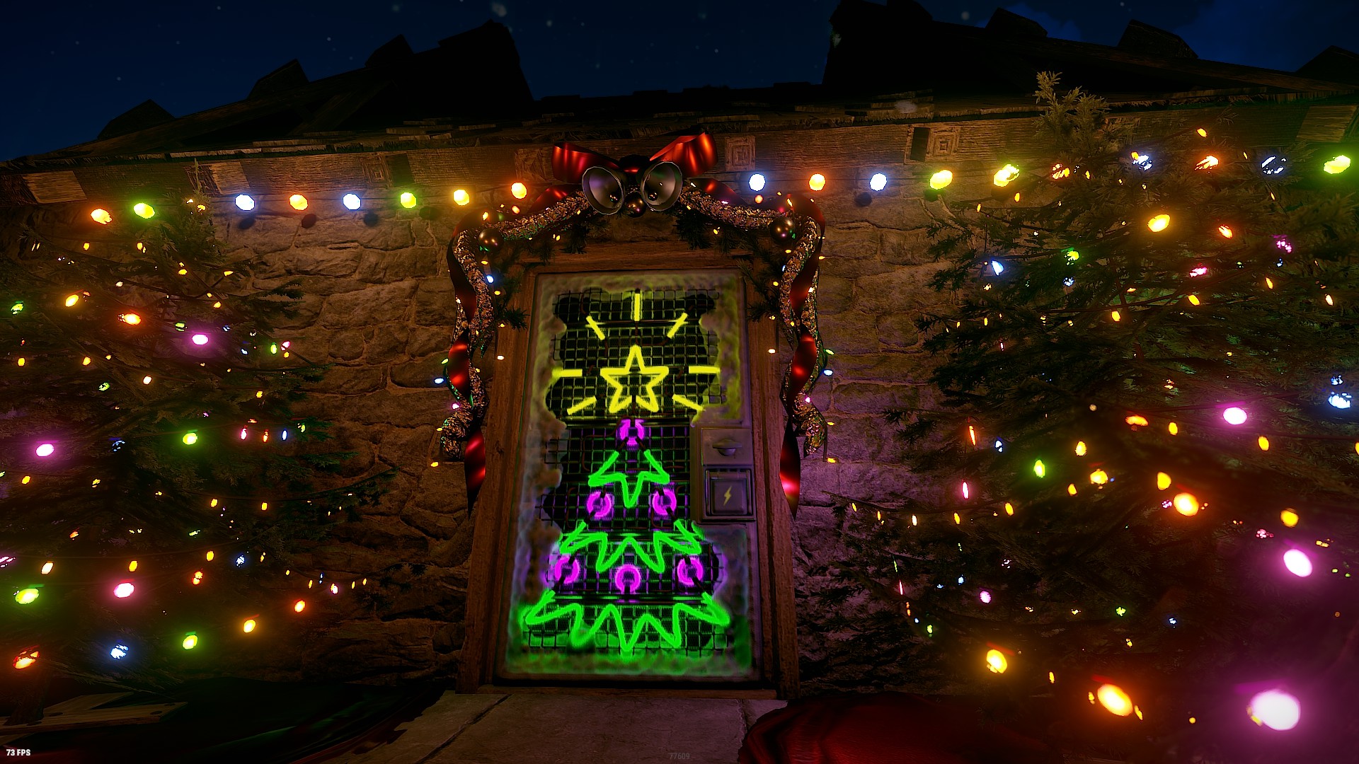 Neon Tree Frozen Door