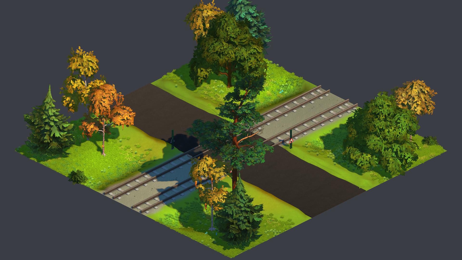 9u Double track crossing.tile