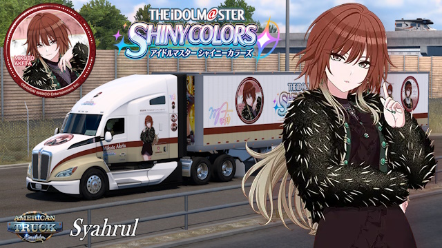 Kenworth T680 2022 Mikoto Aketa - The Idolmaster: Shiny Colors Combo Skin
