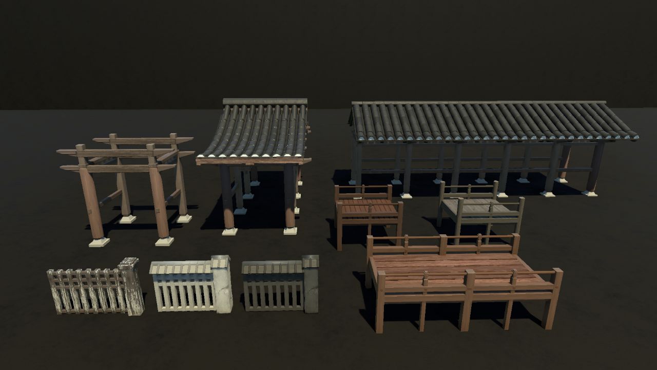 Japanese Decking Set