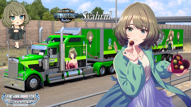 Kenworth W900 Kaede Takagaki - The iDOLM@STER Cinderella Girls Combo Skin