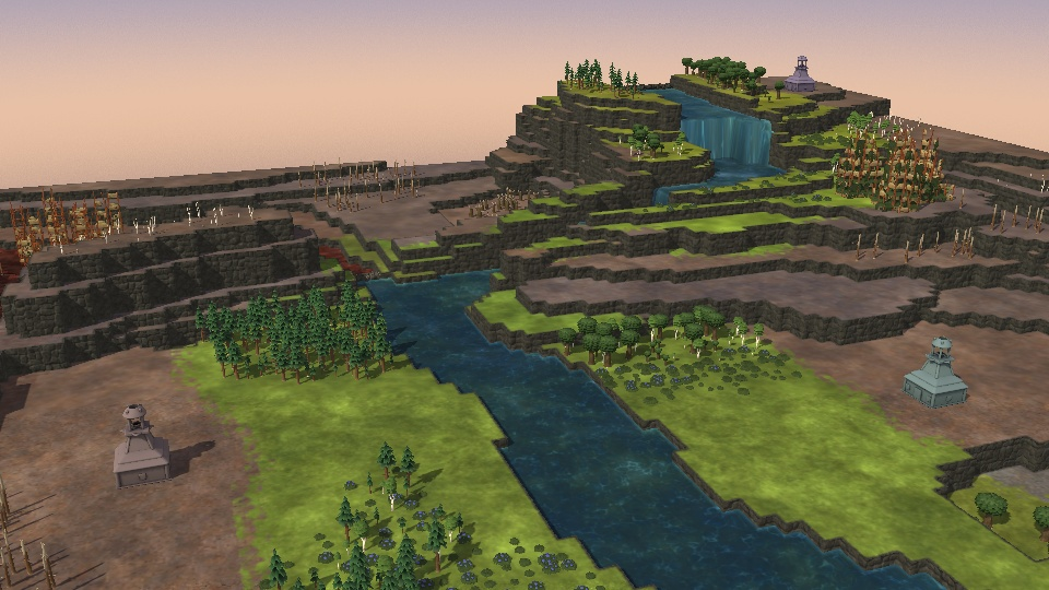 Waterfalls Multiplayer (1-3 players)