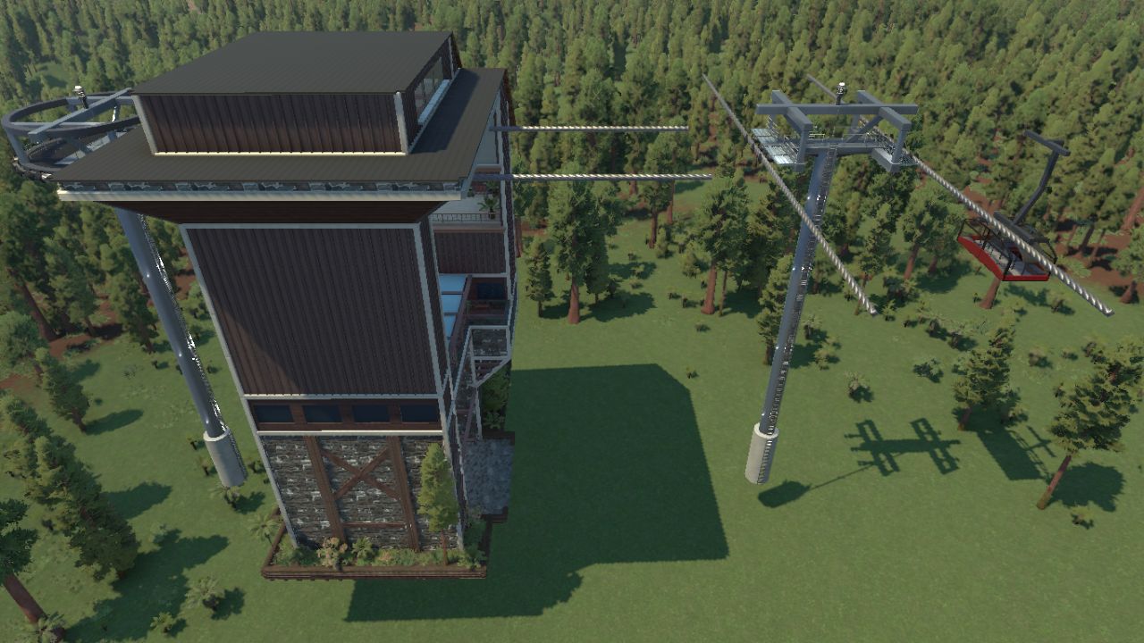 Prehistoric Kingdom Sky-tram (Visitor Spawn)