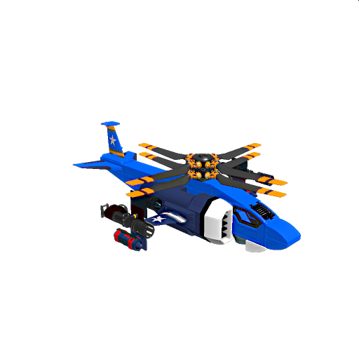Boosted attack helicopter