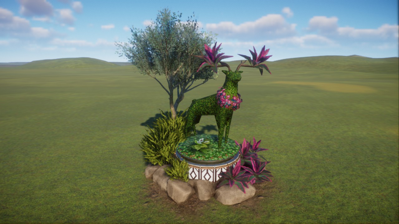 Garden decor - Ode to the King [by stunfish]