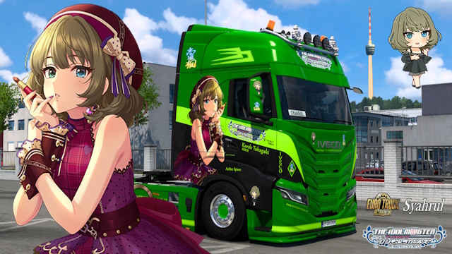Iveco S-Way Kaede Takagaki - The iDOLM@STER Cinderella Girls Skin