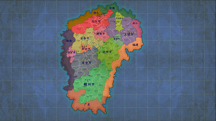 江西（细化到区县）