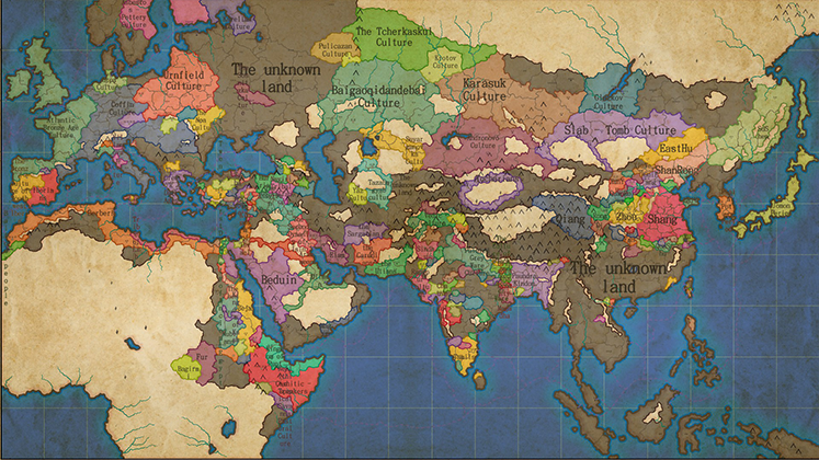 Before 500 BC（Eurasian continent）