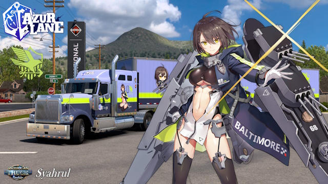 International 9900i USS Baltimore - Azur Lane Combo Skin