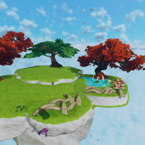 Flat island