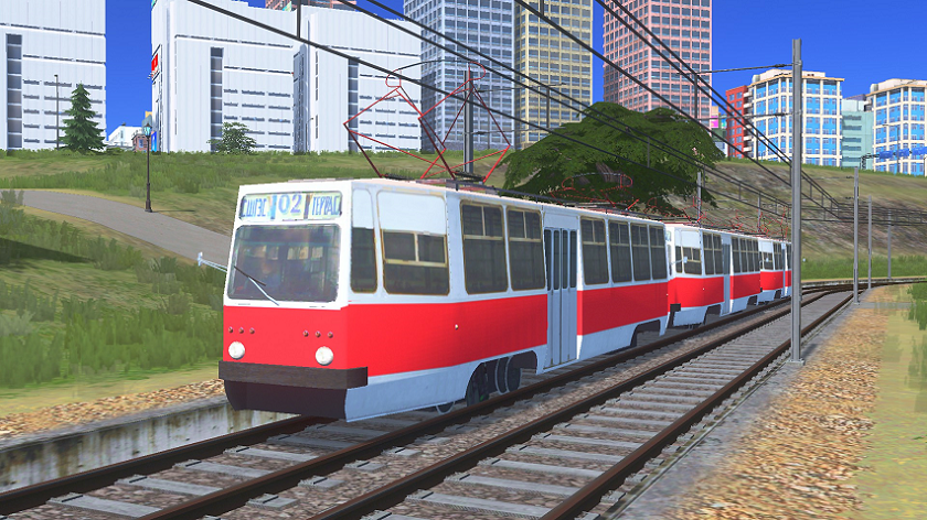71-88 three-car train
