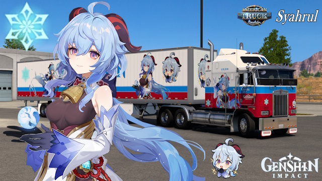 Kenworth K100 Ganyu - Genshin Impact Combo Skin