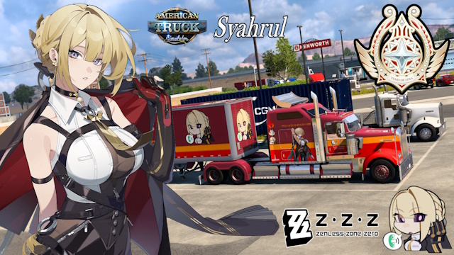Kenworth W900 Evelyn Chevalier - Zenless Zone Zero Combo Skin