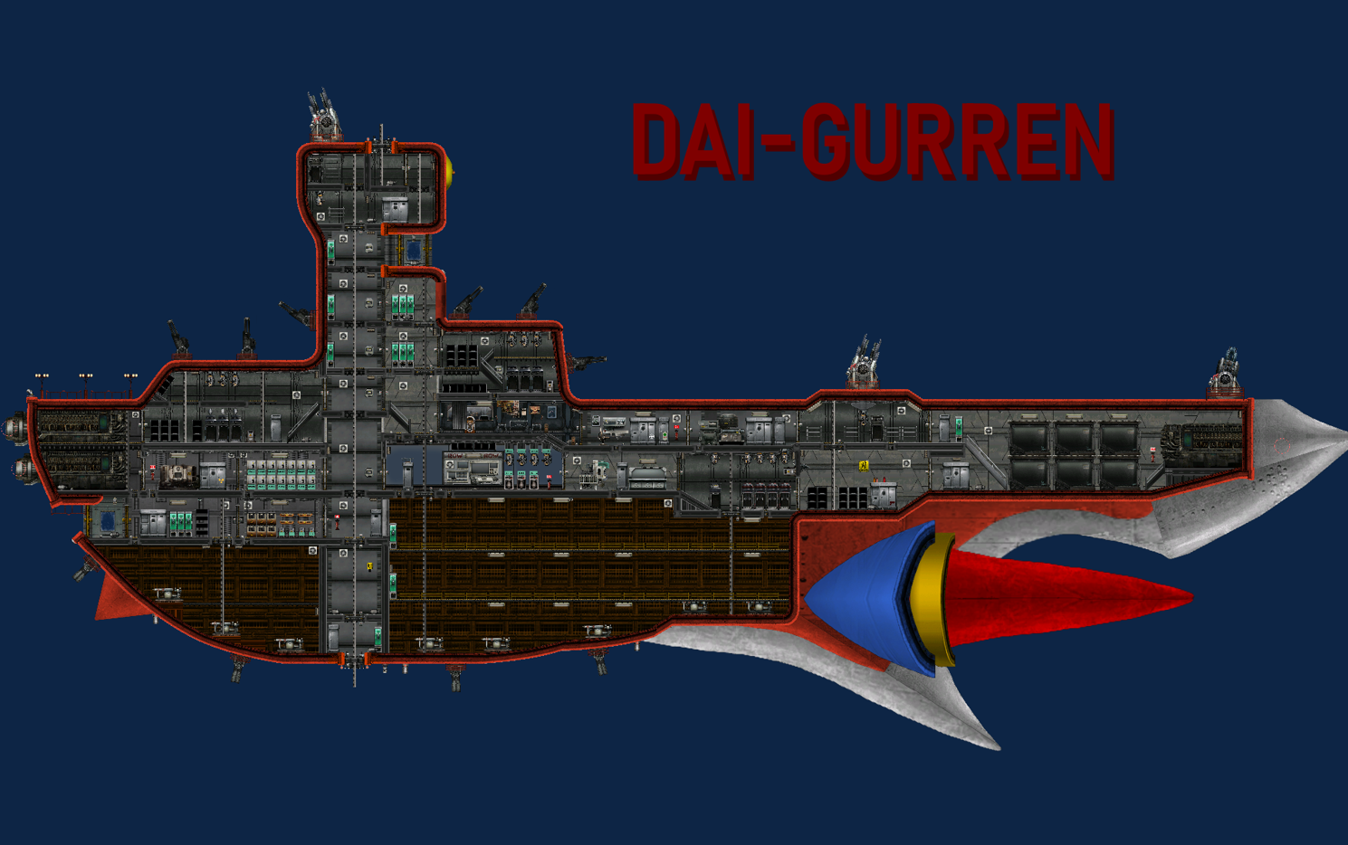 Dai-Gurren – Barotrauma Mod