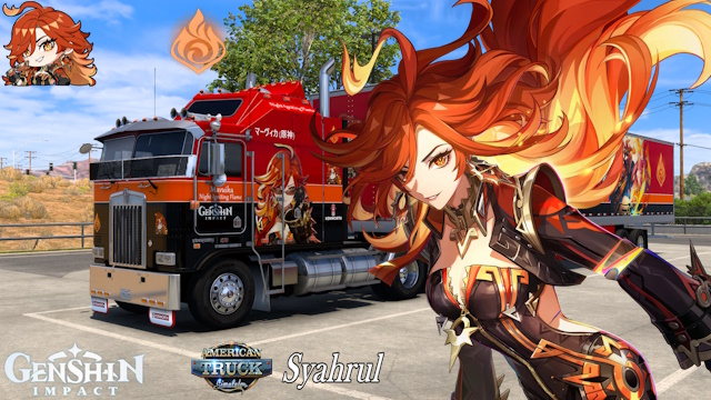Kenworth K100 Mavuika - Genshin Impact Combo Skin