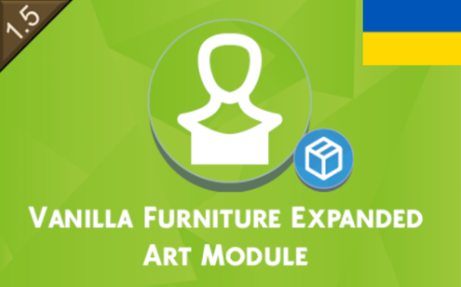 Vanilla Furniture Expanded - Art[1.5]ua mod preview for RimWorld
