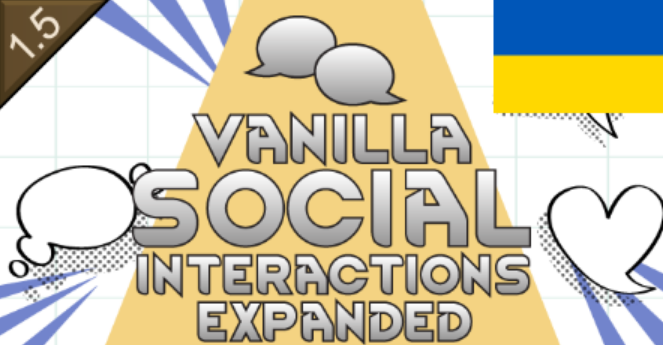 Vanilla Social Interactions Expanded[1.6]ua mod preview for RimWorld