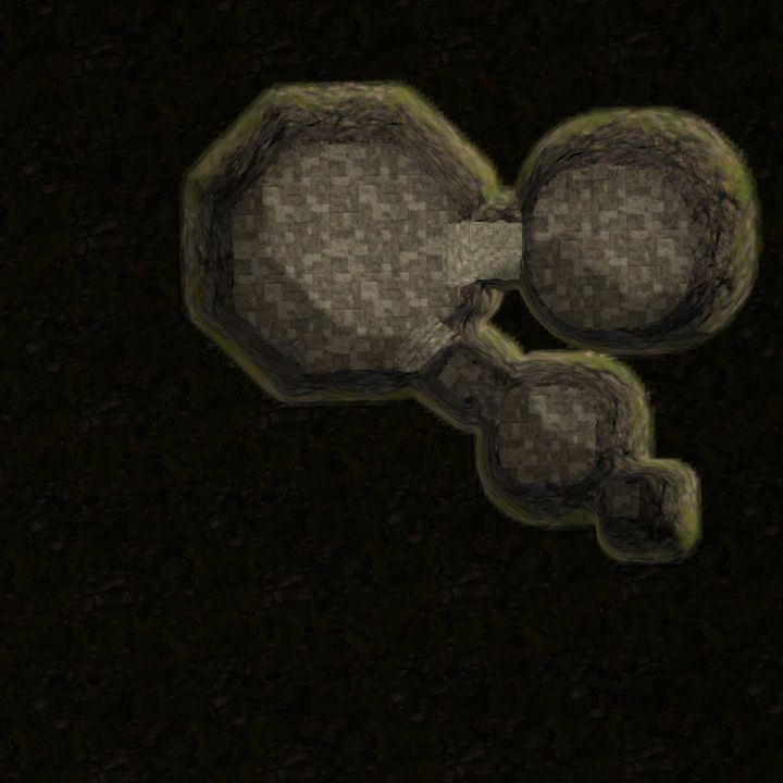 Another strangely shaped dungeon