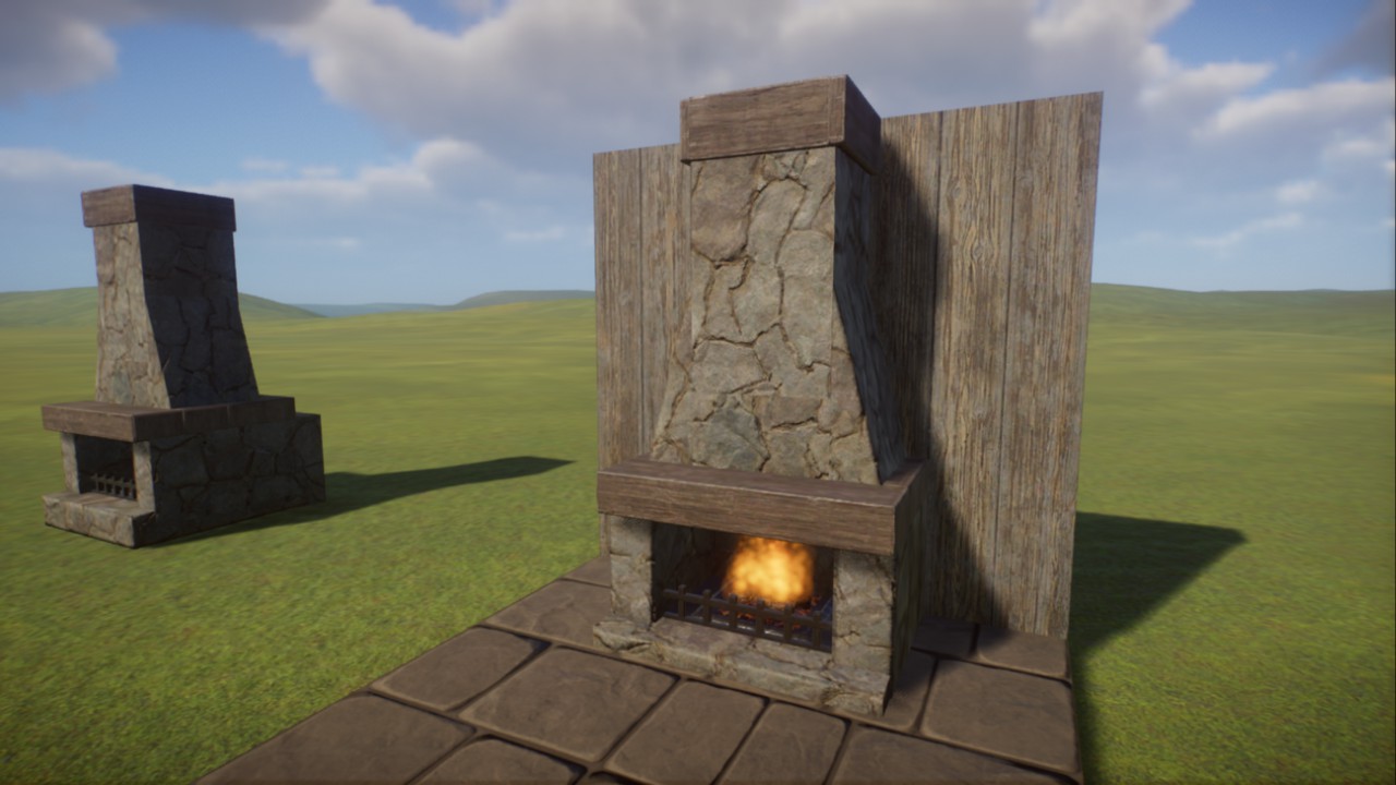 Fireplace (Medieval?) [by stunfish]