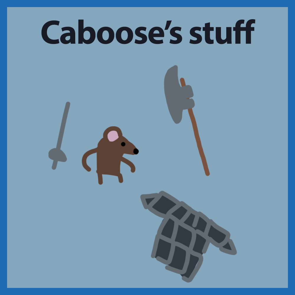 Col. Caboose's Stuff
