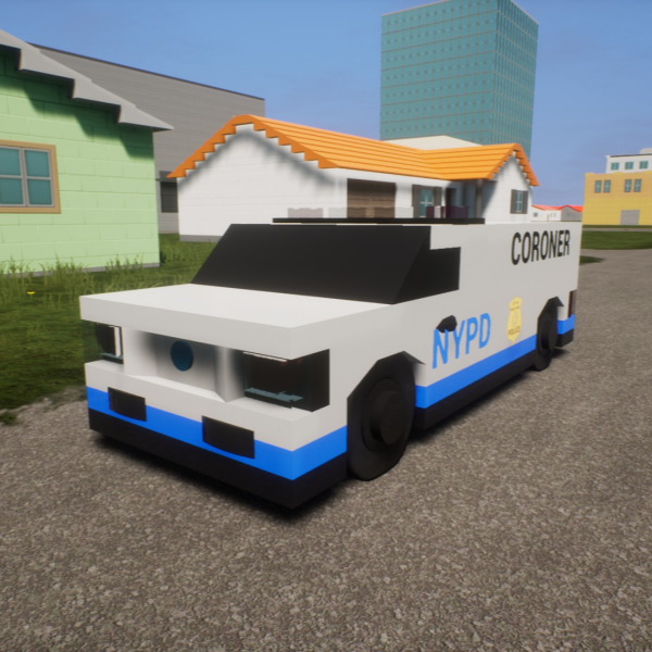Tiny Tires NYPD Coroner Van 2020