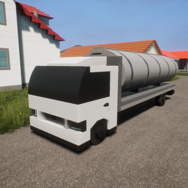 Tiny Tires EU Box Truck - 1 Axle Food Tanker 2020