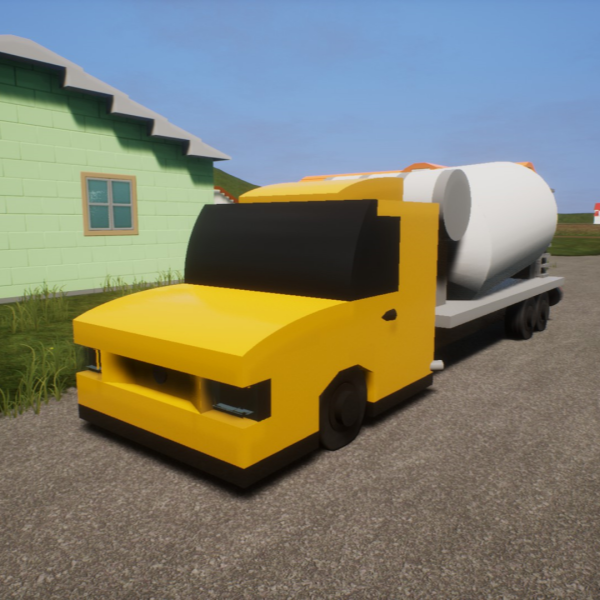 Tiny Tires US Box Truck - 2 Axle Concrete Mixer 2020