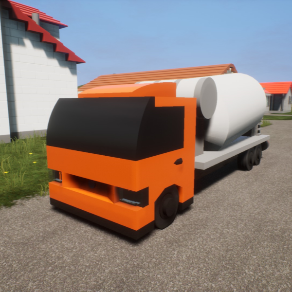 Tiny Tires EU Box Truck - 2 Axle Concrete Mixer 2020