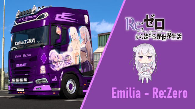 DAF 2021 Emilia - Re:Zero Skin