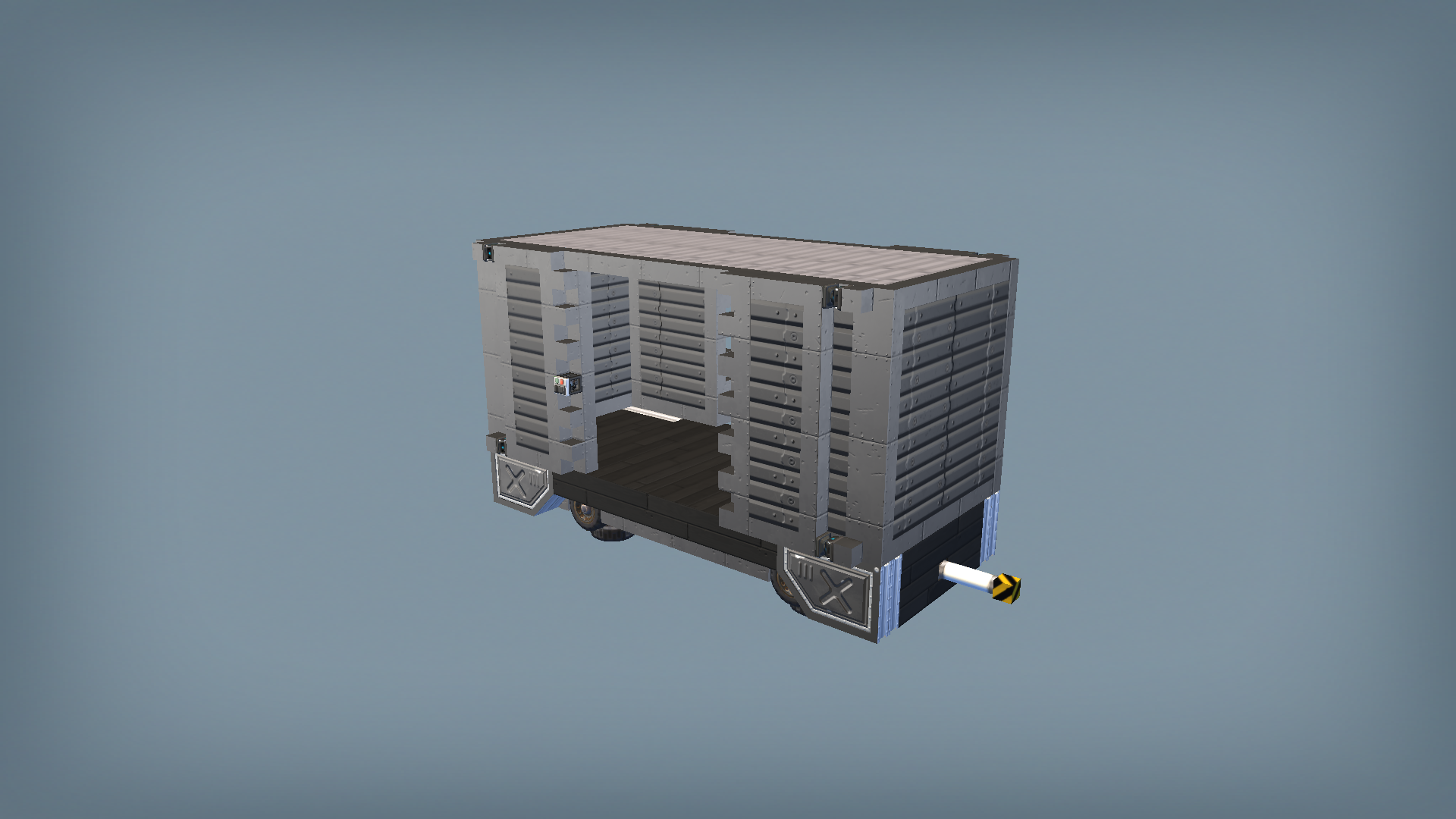 2-Axle Boxcar