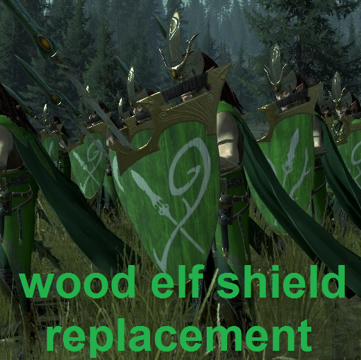 Wood elf eternal guard shield replacement