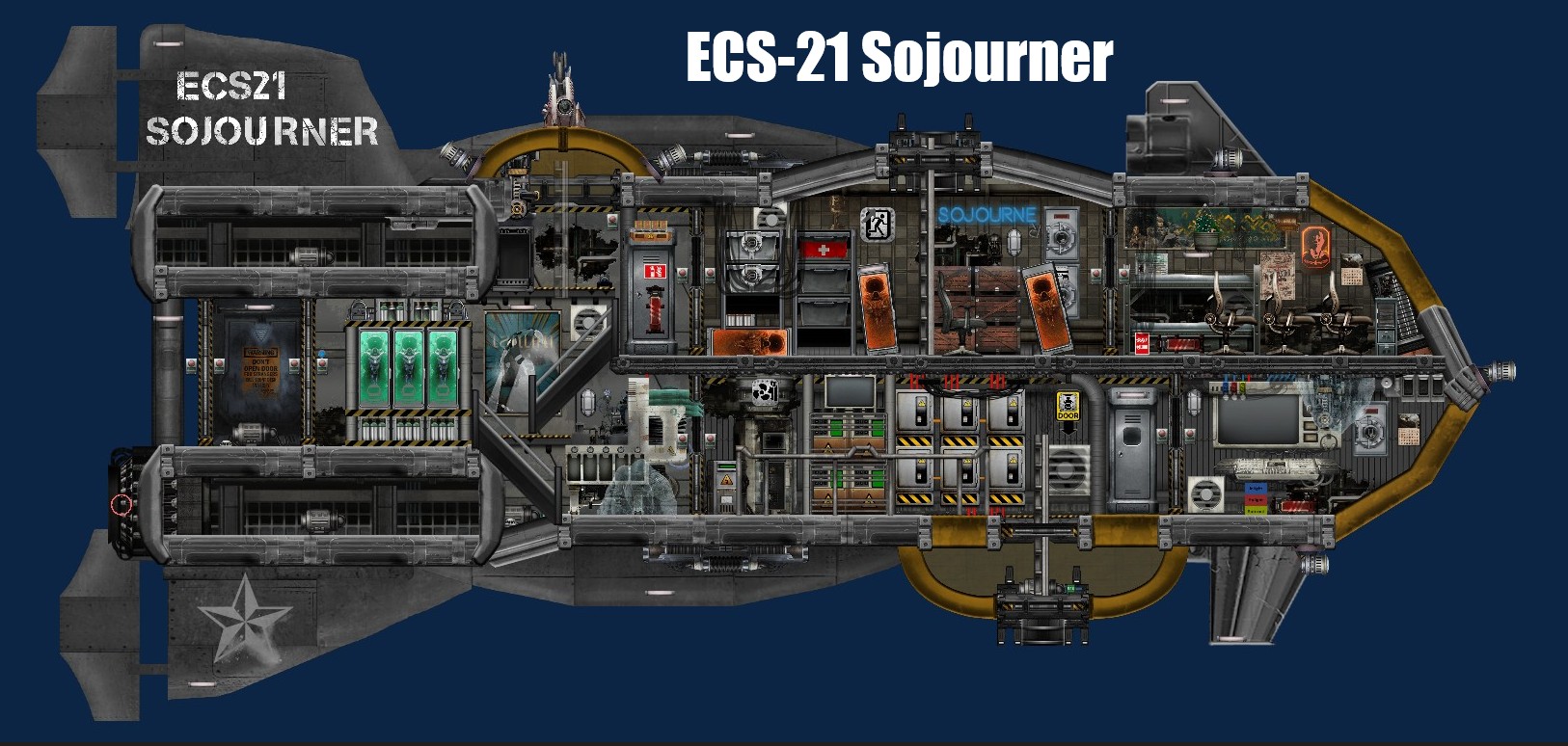 ECS-21 Sojourner – Barotrauma Mod