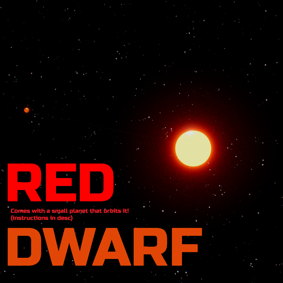 Red Dwarf With A Close Oribting Planet