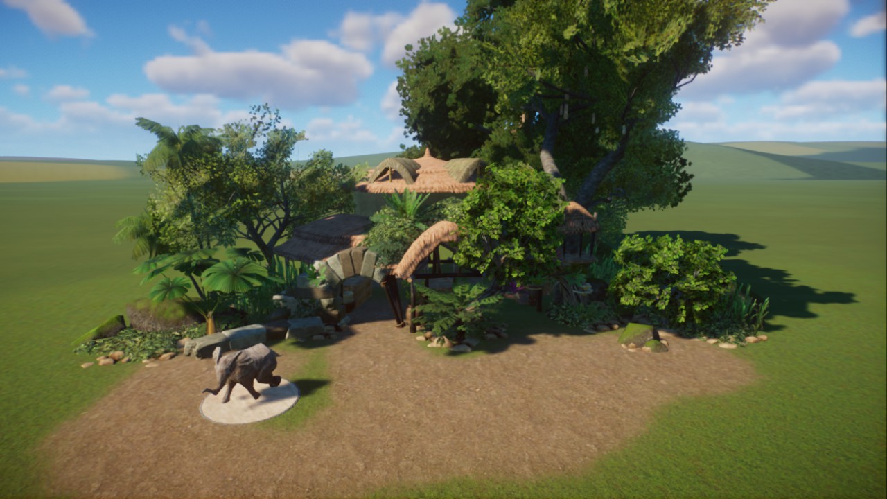 Jungle Zoo Entrance