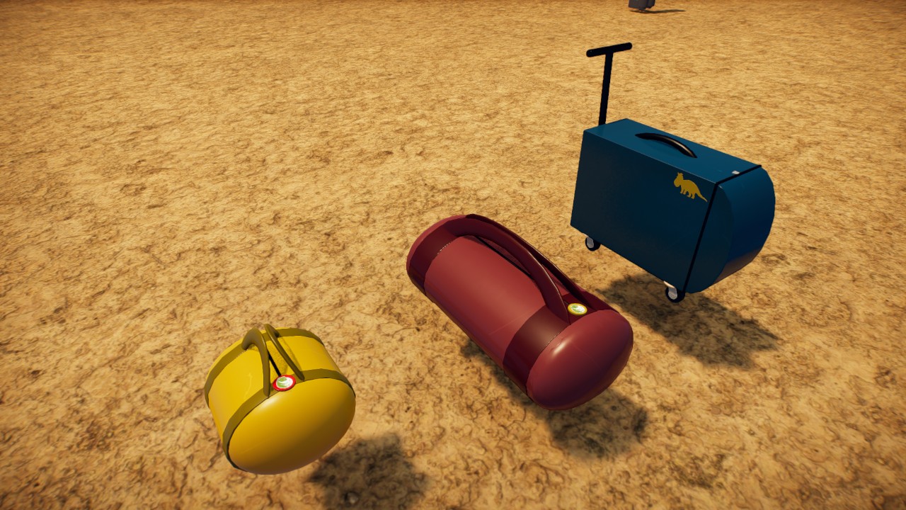 Some Bags and suitcase