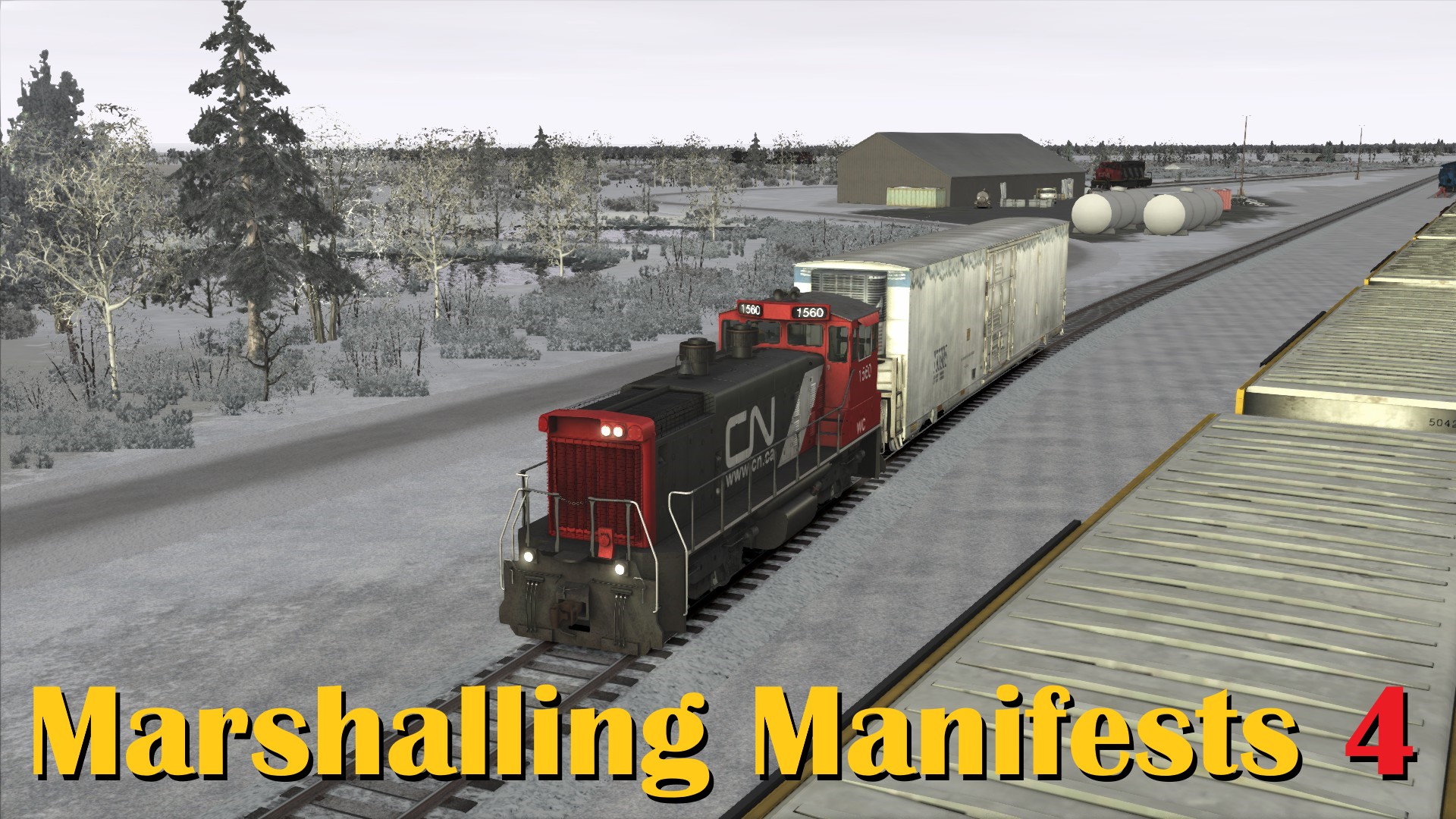 N.S1044 SW1500 CN - Peace River - Roma Junction