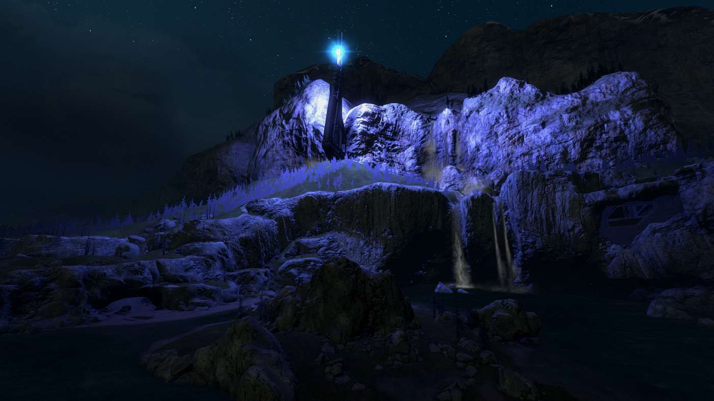 Night-time on Forge World
