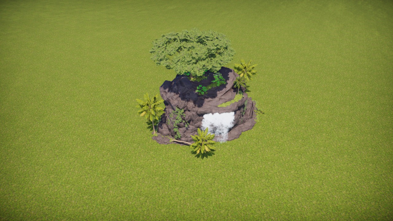 Tropical rock plants 4