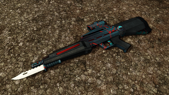 Blood Splashed Burst Rifle [Free Drop/Store]